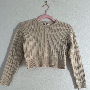 Cotton on cropped sweater